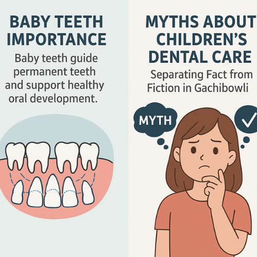 Baby Teeth Importance: Baby teeth guide permanent teeth and support healthy oral development.