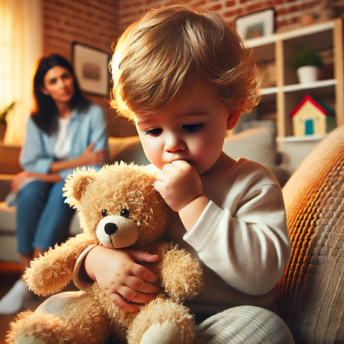 Thumb sucking teeth problems causing misalignment and overbite in children